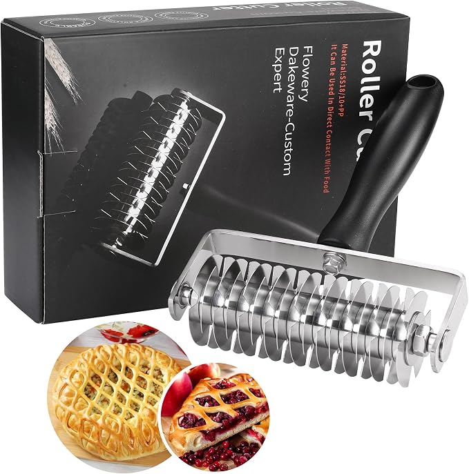 Pastry Lattice Roller Cutter by WarmHut
