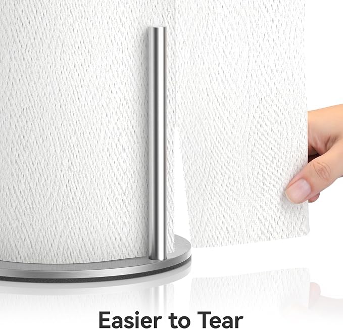Paper Towel Holder Countertop, Stainless Steel, - Image 2