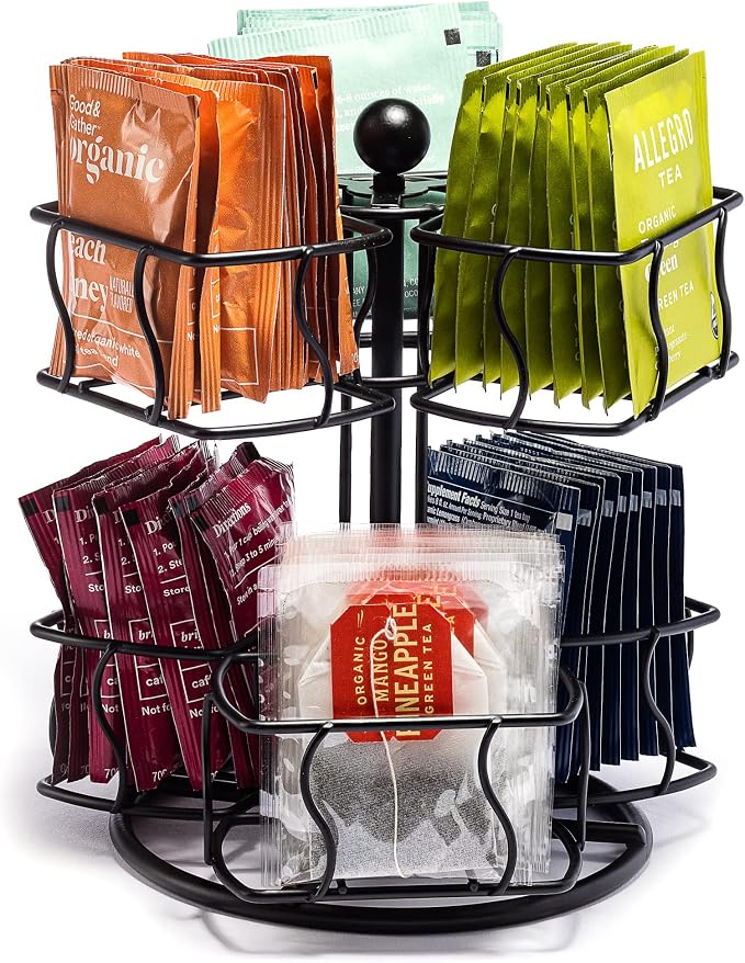 Sorbus Tea Bag Spinning Carousel by Sorbus