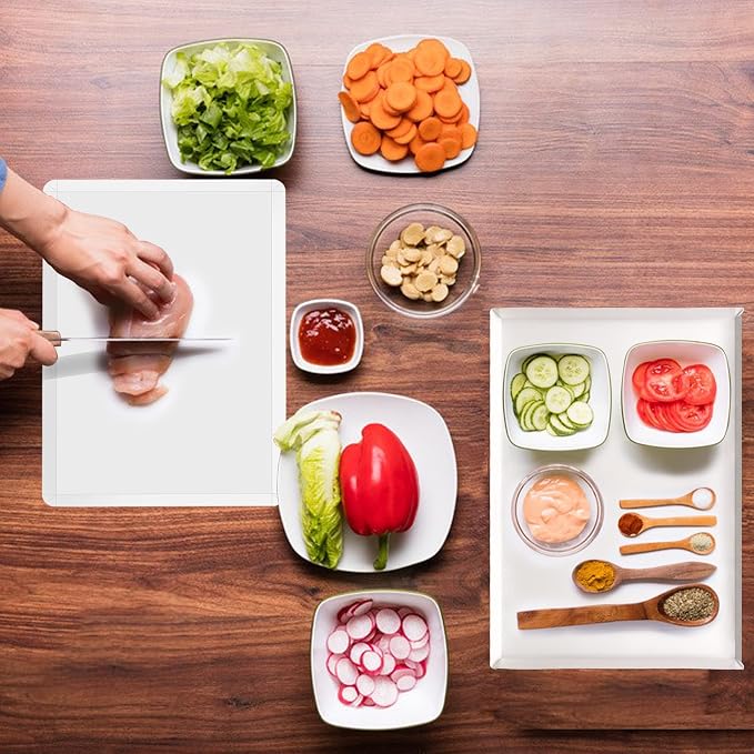ZVP Disposable Cutting Boards, Collapsible Cutting Board Sheet, Plastic Cutting - Image 6