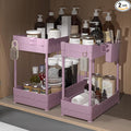 Sevenblue 2 Pack Under Sink Organizer, Under Bathroom Cabinet Organizer by Sevenblue
