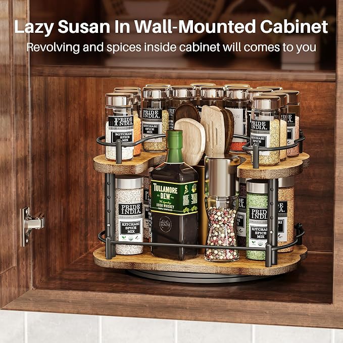 Lazy Susan Organizer Spice Rack - Image 7