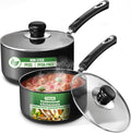 Utopia Kitchen Nonstick Saucepan Set, Cooking Pots by UTOPIAKITCHEN