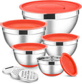 E-far Stainless Steel Mixing Bowls by E-far