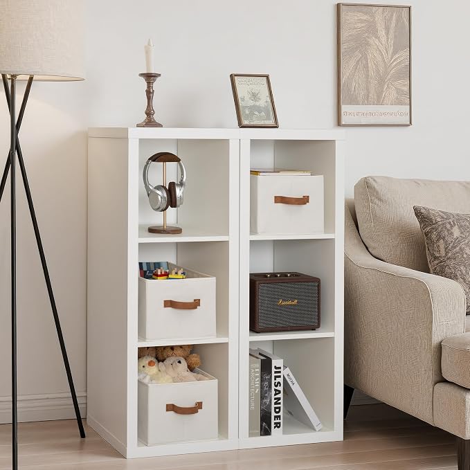 StorageWorks Closet Organizers and Storage Bins, Foldable Shelf Baskets - Image 3
