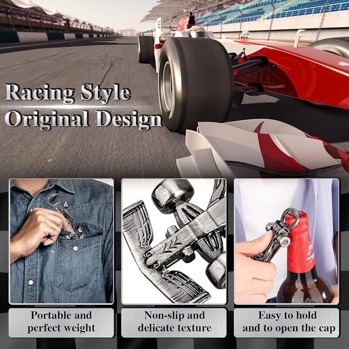 LKKCHER Racing Car Bottle Opener, Racing Car Gifts - Image 5