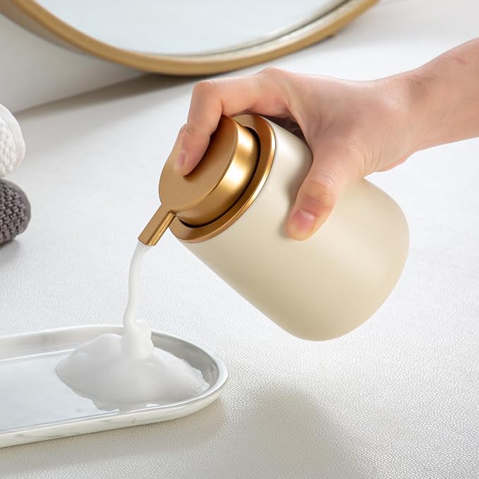 Enra Foaming Soap Dispenser, 12 Oz Modern Foam Soap Dispenser - Image 5
