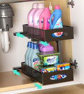 Under Sink Organizer, Height Adjustable Organization and Storage Series by Beleeb