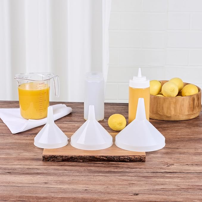 Restaurantware-Met Lux Plastic Funnel Set, 1 Pouring Tool Set - Image 3