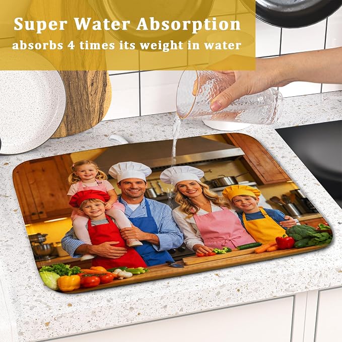 Custom Personalized Dish Drying Mat - Image 7