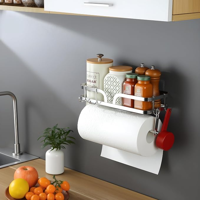 ZUNTO Wall Mount Paper Towel Holder - Image 5