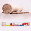 Perfect Cookie Rolling Pin 5/16-in. Fixed Depth Hardwood Made in the USA by Ann by AnnClarkCookieCutters