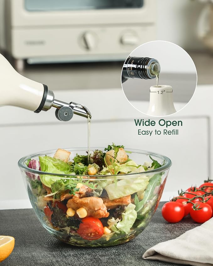 FE FUN ELEMENTS Olive Oil Dispenser Bottle, 19 oz Oil Dispenser - Image 4