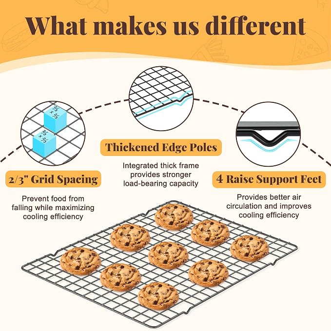 Cooling Racks for Cooking and Baking - Image 3