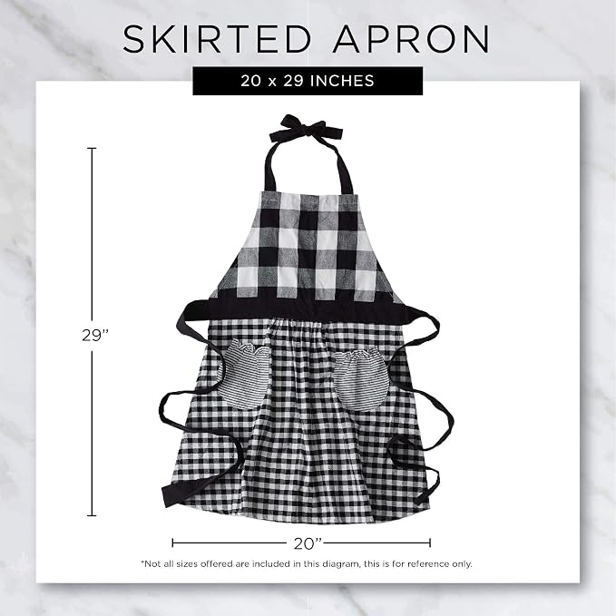 DII Women's Spring & Summer Apron Collection Adjustable, Two Large Pockets & - Image 7