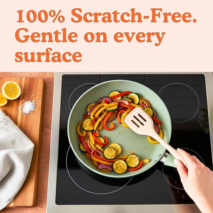 Non-Toxic Platinum Silicone Kitchen Utensil Set of 4 – Non-Scratch Cooking - Image 5