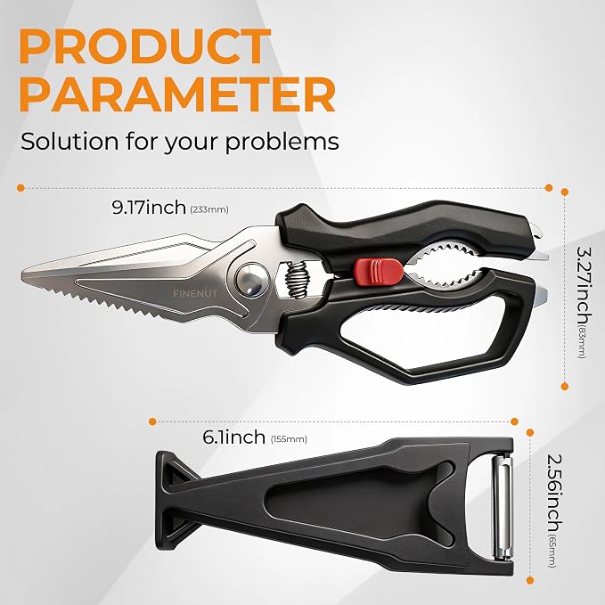 Heavy Duty Kitchen Scissors - Image 2
