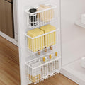 MUSTORN 3 Pack Adhesive Cabinet Door Organizer, Lid Organizers Inside Cabinet by MUSTORN