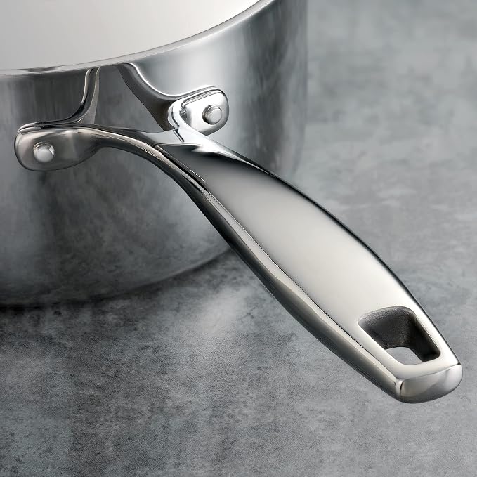 Tramontina Signature Tri-Ply Clad Stainless Steel 1.5-Quart Sauce Pan - Image 5