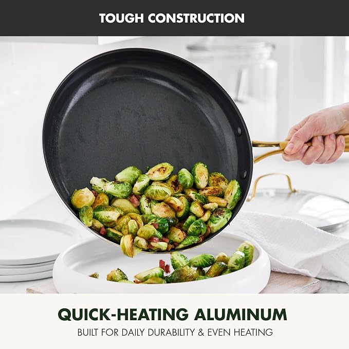 GreenPan Swift Cookware 12" Frying Pan Skillet - Image 3