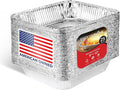 Stock Your Home Aluminum 9x13 Disposable Foil – Half Size Deep Steam Table by StockYourHome