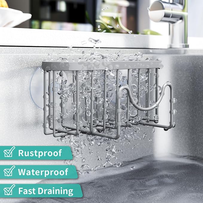 HapiRm Sponge Holder for Kitchen Sink - Image 4
