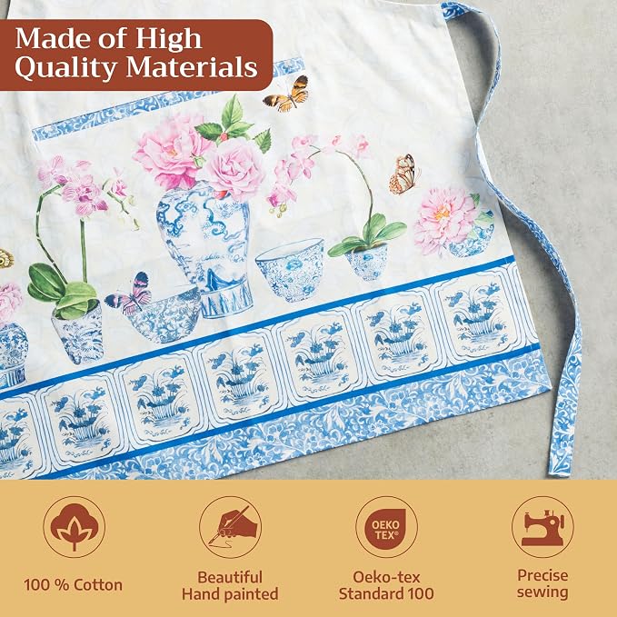 Maison d' Hermine 100% Cotton Apron - Image 3