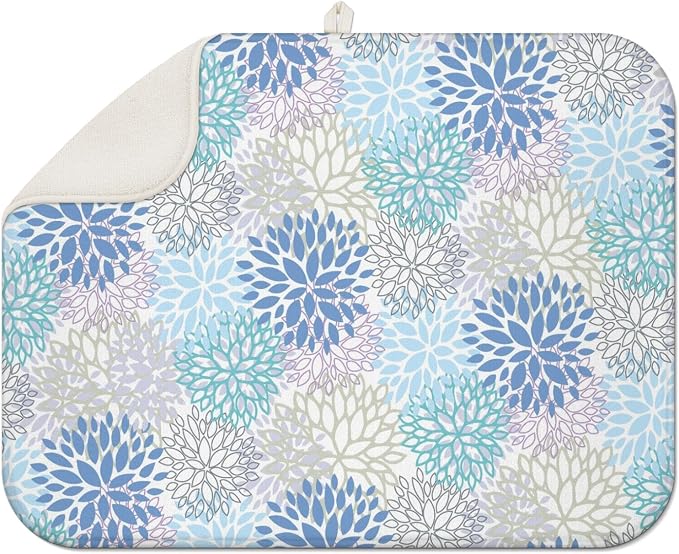 Dish Drying Mat Drainer Pads by Kuyig+Home