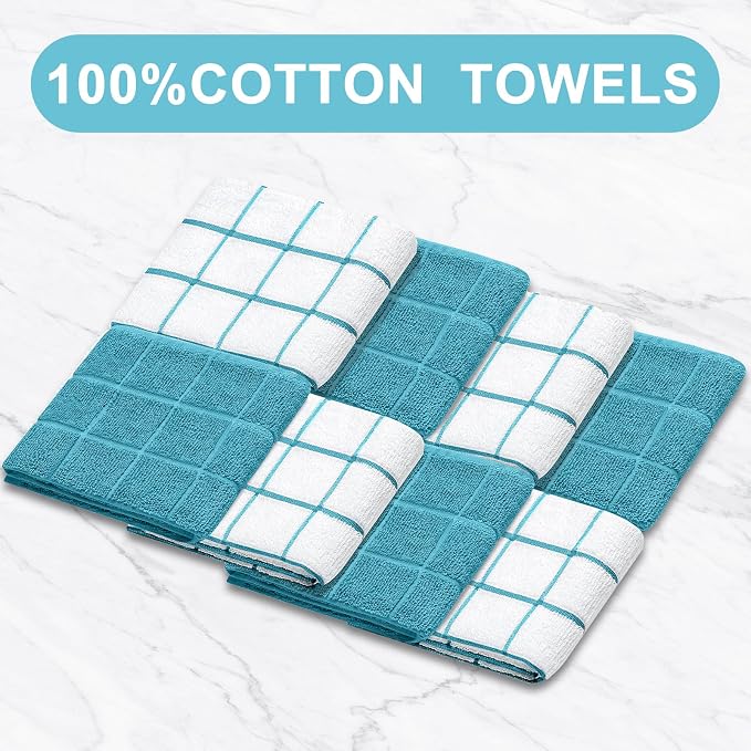 Oven Mitts Kitchen Towels and Dishcloths Pot Holders Sets, Oven Gloves Kitchen - Image 5