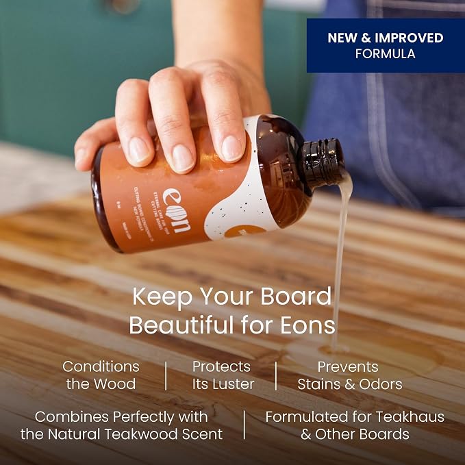 Teakhaus Carving Board and Cutting Board Oil Set - Image 3