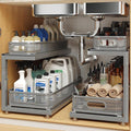 2-Pack 21.3 IN Depth Under Sink Organizer by UnderSinkOrganizer
