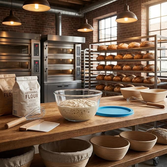 Glass Sourdough Mixing Bowls - Image 6