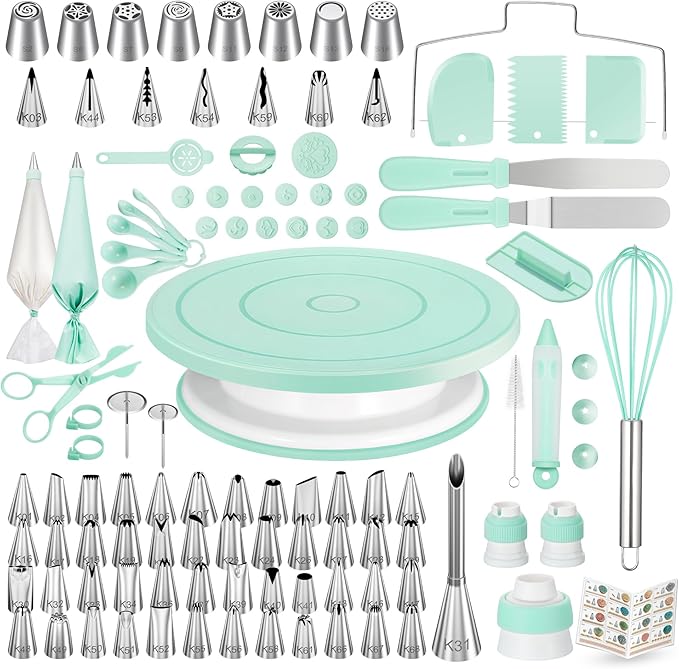 Kootek 158PCs Cake Decorating Kit, Baking Supplies Tools by Kootek