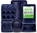 NutriChef 6-Piece Nonstick Baking Pans by NutriChef%E2%84%A2Kitchen