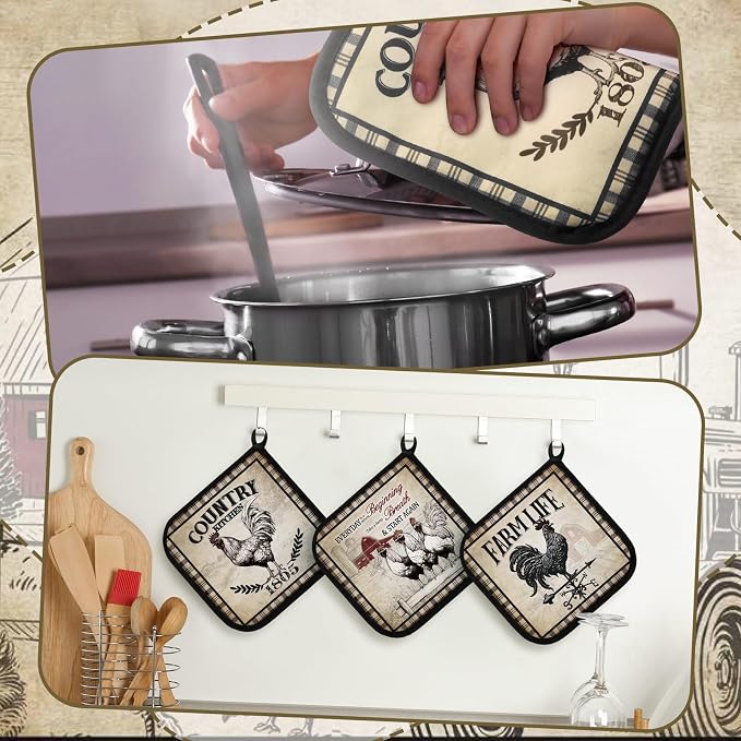 Bencailor 12 Pcs Pot Holders - Image 4