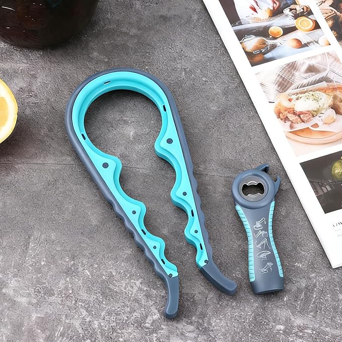 Jar Opener for Seniors with Arthritis, Jar Opener for Weak Hands, 5-in-1 Bottle - Image 7