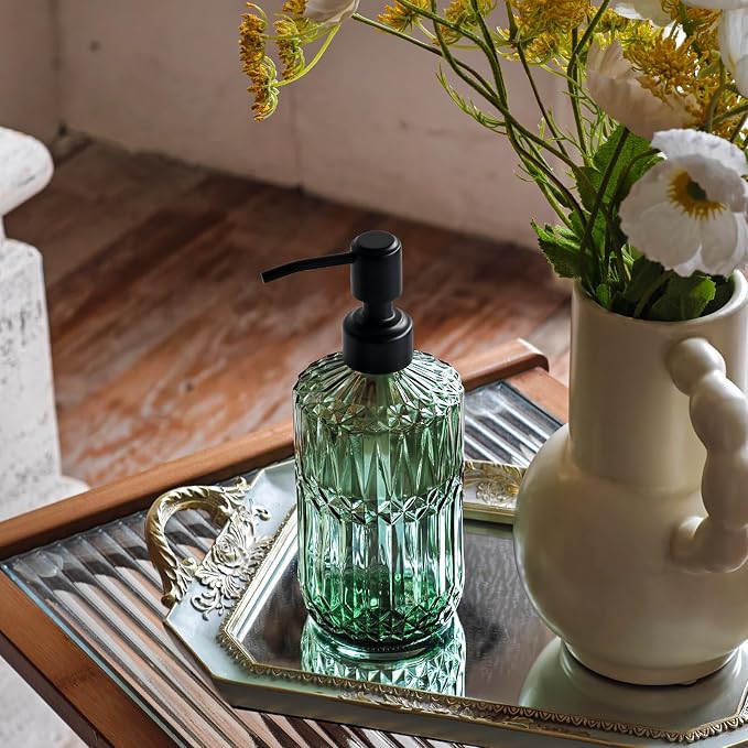 JASAI 18Oz Green Soap Dispenser - Image 3