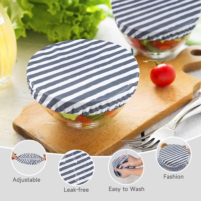wegreeco Elastic Reusable Bowl Covers - Image 2