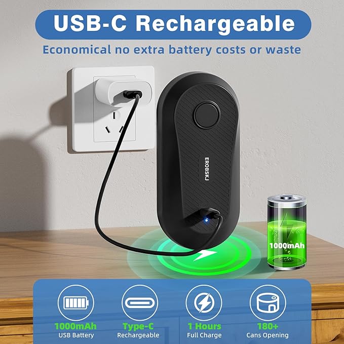 Electric Can Opener, Rechargeable Can Openers - Image 2