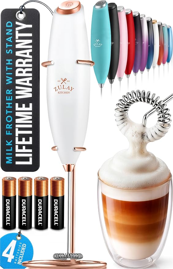 Zulay Kitchen Powerful Milk Frother Wand by ZulayKitchen