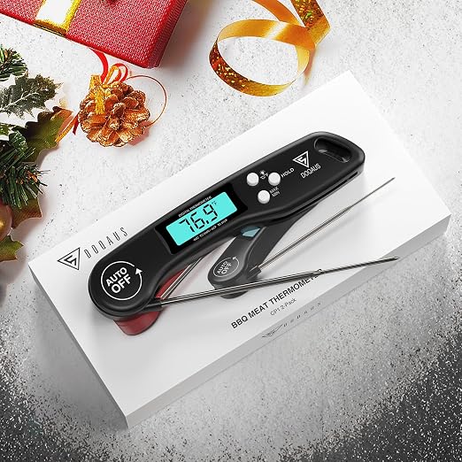 DOQAUS Digital Meat Thermometer, 2 Pack Instant Read Food Thermometer - Image 2