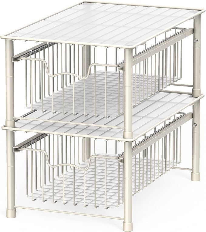 Simple Houseware Stackable Basket Drawer - Image 3