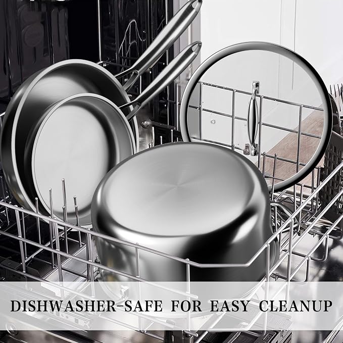 Stainless Steel Cookware Set - Image 8