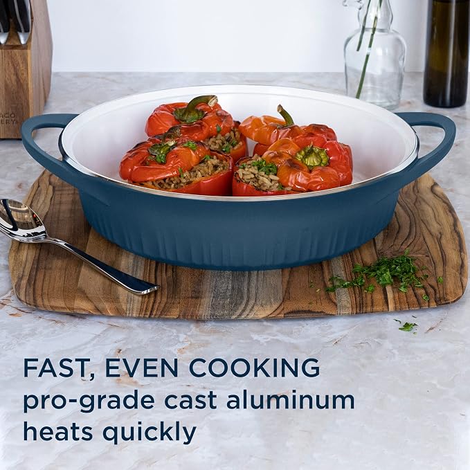 CorningWare QuickHeat 4-QT Cast Aluminum Braiser - Image 3