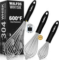 Stainless Steel Wire Whisk Set by Walfos