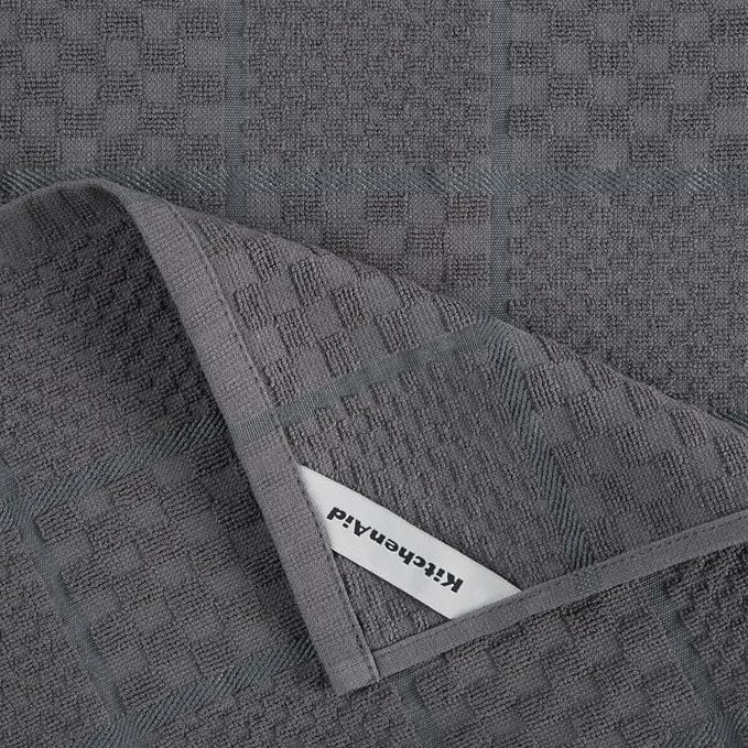 KitchenAid Quilted Cotton Terry Cloth Oven Mitt, Pot Holder, Kitchen Towel - Image 8