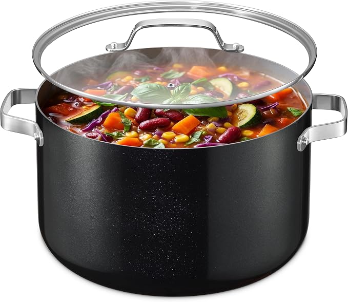 Bakken 16 Quart Ceramic Coated Stock Pot by BAKK%C3%8BNMASTER