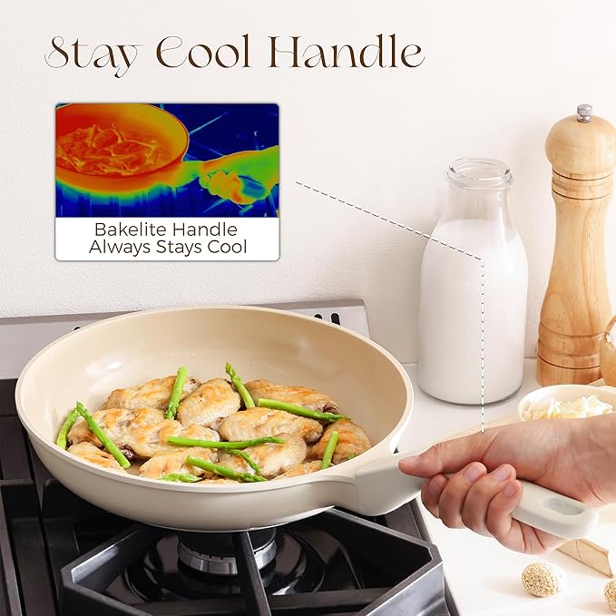 PRICUSIS Nonstick Ceramic Frying Pan - Image 6