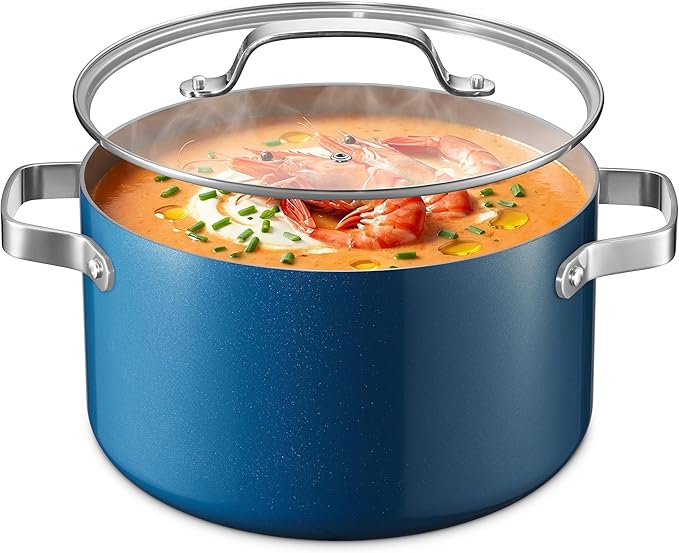 Bakken 8.5 Quart Ceramic Coated Stock Pot by BAKK%C3%8BNMASTER