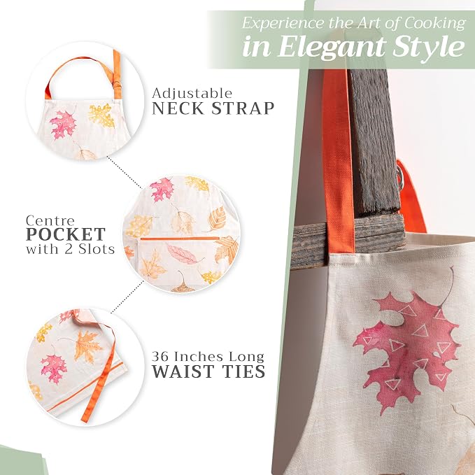 Maison d' Hermine 100% Cotton Apron - Image 6
